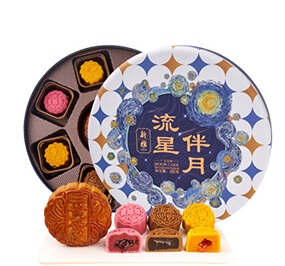 新雅 流心伴月禮盒