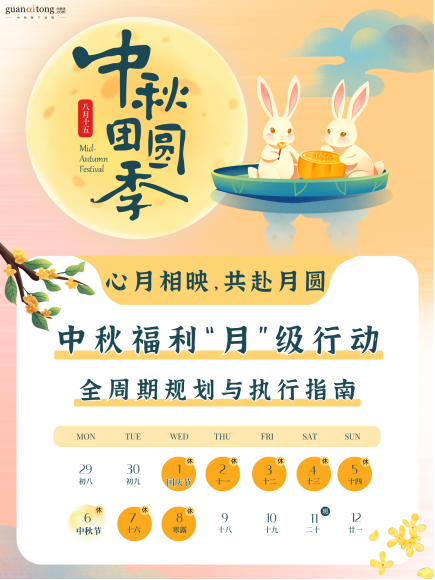 中秋福利全周期規(guī)劃與執(zhí)行指南，助力HR交出“暖心又吸睛”的福利答卷！